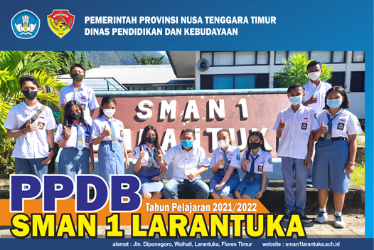 PENGUMUMAN HASIL SELEKSI PPDB SMA NEGERI 1 LARANTUKA  TAHUN PELAJARAN 2021 / 2022